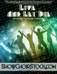 Live and Let Die Digital File choral sheet music cover Thumbnail